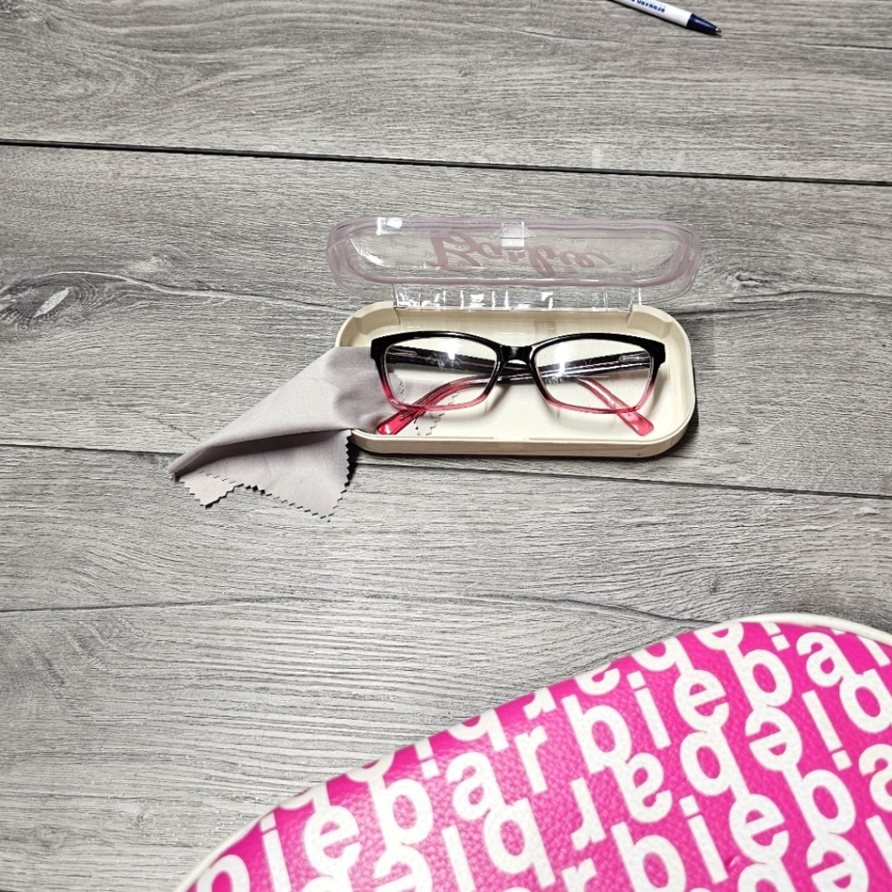 Barbie Collection Eyeglasses Hard Case Holder Travel Storage Box - Picture 5 of 8